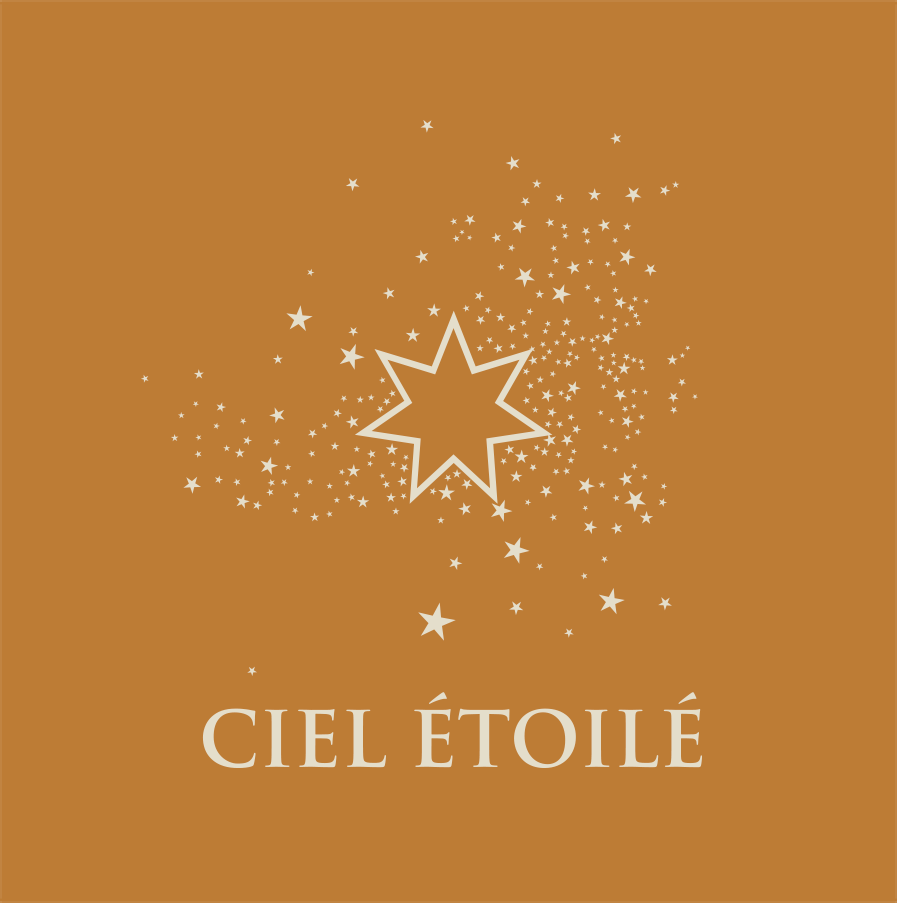 Logo Ciel étoilé, vin Bio à Visan, Domaine au 7ème Clos, Vaucluse.